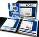 Ford 1700 Tractor Service Parts Operators Manual Shop Book Overhaul Repair Set