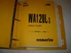 Komatsu WA120L-3 Loader Shop Service Manual , s/n 54001 - up