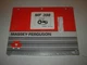 Massey Ferguson MF 398 Tractor Parts Manual , issued 1993 
