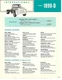 Truck Data Sheet - IH - International - 1890-D - Brochure (T4130)