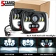55W 7x6" 5x7" Led Headlights For International Harvester 4700 4800 4900 8100