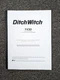 Ditch Witch FX30 Series Vacuum Excavator Parts Catalog Manual Book