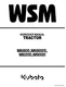 Kubota M6800 M6800S M8200 M9000 2008 Workshop Manual