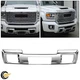 For 15-19 GMC 2500/3500HD Chrome Front Bumper Skid Plate Panel Face Bar 23178964