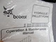 Bobcat Hydraulic Pallet Fork. O & M Manual. Paperback. 6900867. NOS, OEM!