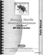 Massey Ferguson 300 Crawler Parts Manual