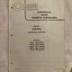 Onan Service And Parts Catalog- Series CCKA Industrial Engines