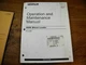 CAT Caterpillar 980K WHEEL LOADER  OPERATION  MANUAL W7K GTZ