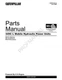 Caterpillar Cat 345C L Mobile Hydraulic Power Units Parts Catalog Manual