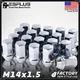 32Pc XL Chrom Factory Style Lug Nuts 14x1.5 For Chevy GMC Silverado 2500 3500 HD