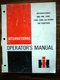 IH Farmall International 886 986 1086 1486 1586 Hydro 186 Owners Manual