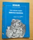 1984 Kohler Engines Twin Cylinder Service Manual KT17, KT19, KT21 TP-2043-A