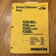 Komatsu PC400-5 PC400LC-5 PC400HD OPERATION & MAINTENANCE MANUAL EXCAVATOR GUIDE