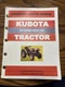 Kubota Tractor B5100 B6100 B7100 Workshop Service Manual