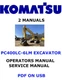 Komatsu PC400LC-6LM Hydraulic Excavator Owners Service Shop Operators Manual PDF