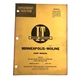 I &T Shop Service MM-14 Minneapolis Moline 335-445 Jet-Star Models Repair Manual