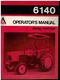 Vintage Operating Instructions Allis Chalmers Model 6140 Diesel Tractor