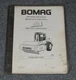 Bomag BW 213 D-3 BW 213 PD-3 Roller Operation Maintenance Manual 2001