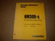 Komatsu HM300-1L  Articulated Dump Truck Operation Maintenance Manual  A10001 up
