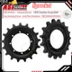2 PCS Sprocket fit Case TV380 420CT 440CT,450CT New Holland C178 C232 C180