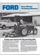 Original OEM Ford 930A Rear Mount Finishing Mowers Sales Brochure AD-2672 18750