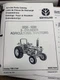 OEM Ford New Holland 3230 3430 3930 4130 4630 Tractor Parts Catalog Manual