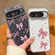 For Google Pixel 10 Pro XL 9 Pro 8 Pro 7 Pro Red Bow Pattern Phone Case Cover