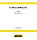 New Holland E37C Mini Excavator Service Manual Repair Shop Book