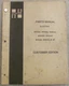 Hyster W30AL W40AL W60AL W40AF W60AF B60AL AF Electric Fork Lift Parts Manual