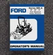 PTO Rear Mounted Rotary Mowers Operator's Manual Ford Series 930-A (48"-60"-72")