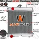 Aluminum Radiator Fit Kubota ZD25 ZD28 B26 B2630HSD/B3200HSD/B2710HSD/B7800HSD