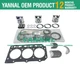 For Yanmar US361CAB T2 T3 EF312T Tractor Engine 3TNV84 Overhaul Re-ring Kit Set