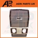 Front Top & Lower Grill Panel & Badge for Massey Ferguson 375E 595 390E Tractor