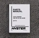 Hyster H45XM H50XM Challenger Forklift Lift Truck Parts Catalog Manual Book D177
