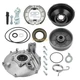 Rear Brake Drum Hub Plate Cover Shoes Seals for Honda TRX450FE/FM Foreman 98-04