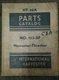 International Harvester No. 123-SP Parts Catalog HT-20A Harvester Thresher 