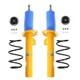 Bilstein B8 Front Struts & B3 Coil Springs B1 Mounts Kit For BMW E46 330Ci Std