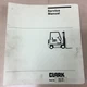 Clark E235 EV-100 MAINTENANCE SERVICE REPAIR MANUAL Fork Lift Truck GUIDE PMA436