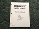 84148936 - A New Operators Manual for a Case IH Work EZ 96SI, 108SI Grader 