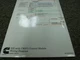 Cummins ISX Engine w/ CM871 Control Module Electrical Wiring Diagram Manual