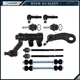 Front Sway Bar End Ball Joint Tie Rod Idler Arm For 2011-2019 GMC Sierra 3500 HD