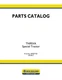 NEW HOLLAND TN95VA SPECIAL TRACTOR PARTS CATALOG