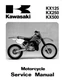 88'-04 Kawasaki KX125, KX250, KX500: Service Manual