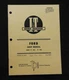 1971 FORD "8000 & 9000" TRACTOR I & T SERVICE SHOP REPAIR MANUAL VERY NICE SHAPE