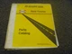 Blaw Knox PF-5510 PF-5500 Paver Finisher Parts Catalog Manual