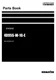 Komatsu 4D95S-W-1G-E Engine Parts Catalog Manual SN 23318-UP