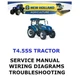 NEW HOLLAND T4.55S TRACTOR MANUAL WORKSHOP REPAIR SERVICE ENGINE PDF