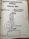 Yale Service Maint. Man. High Lift Order Selector 3000  OS 030 EA #1528 24V PMC