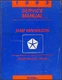 1993 Dodge Ram Van Shop Manual B100 B150 B250 B350 Wagon Service Repair Book RWD