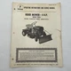 JC Penny Penncraft 4hp Riding Lawn Mower Tractor Owner & Parts Manual 1435A